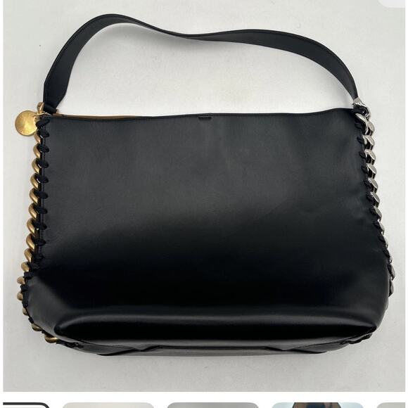 Stella McCartney Handbags - Stella McCartney Black Leather Frayme Tote Bag  MSRP $1925